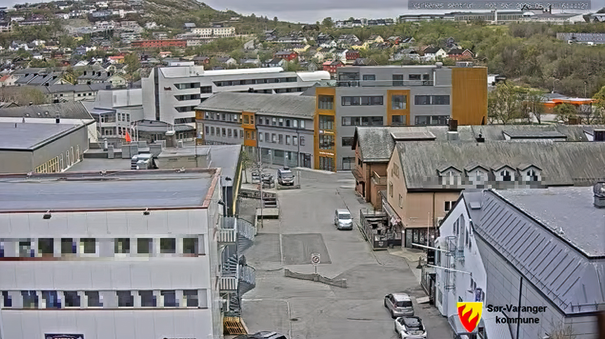 BigBear in der Webcam von Kirkenes